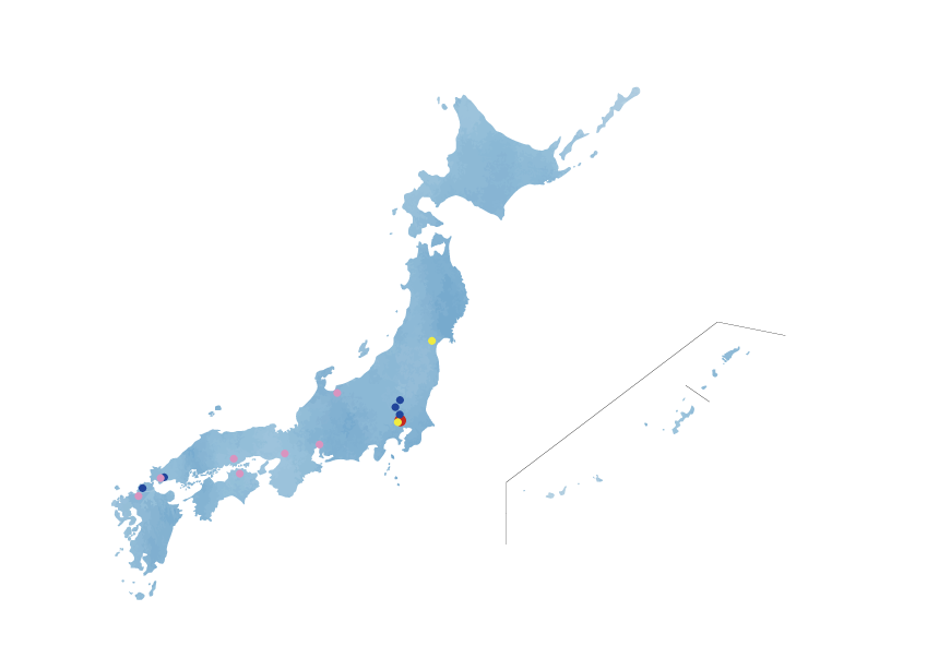 本社・支店・工場一覧